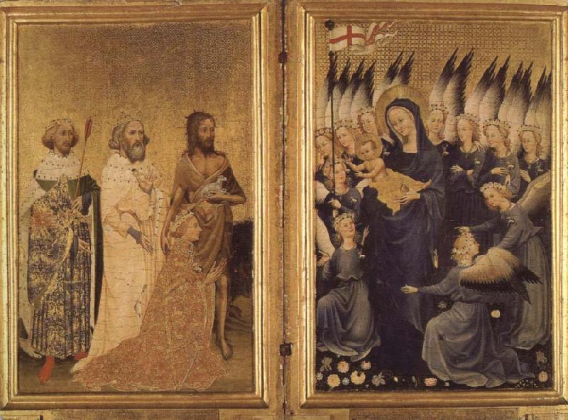 unknow artist the wilton diptych Germany oil painting art